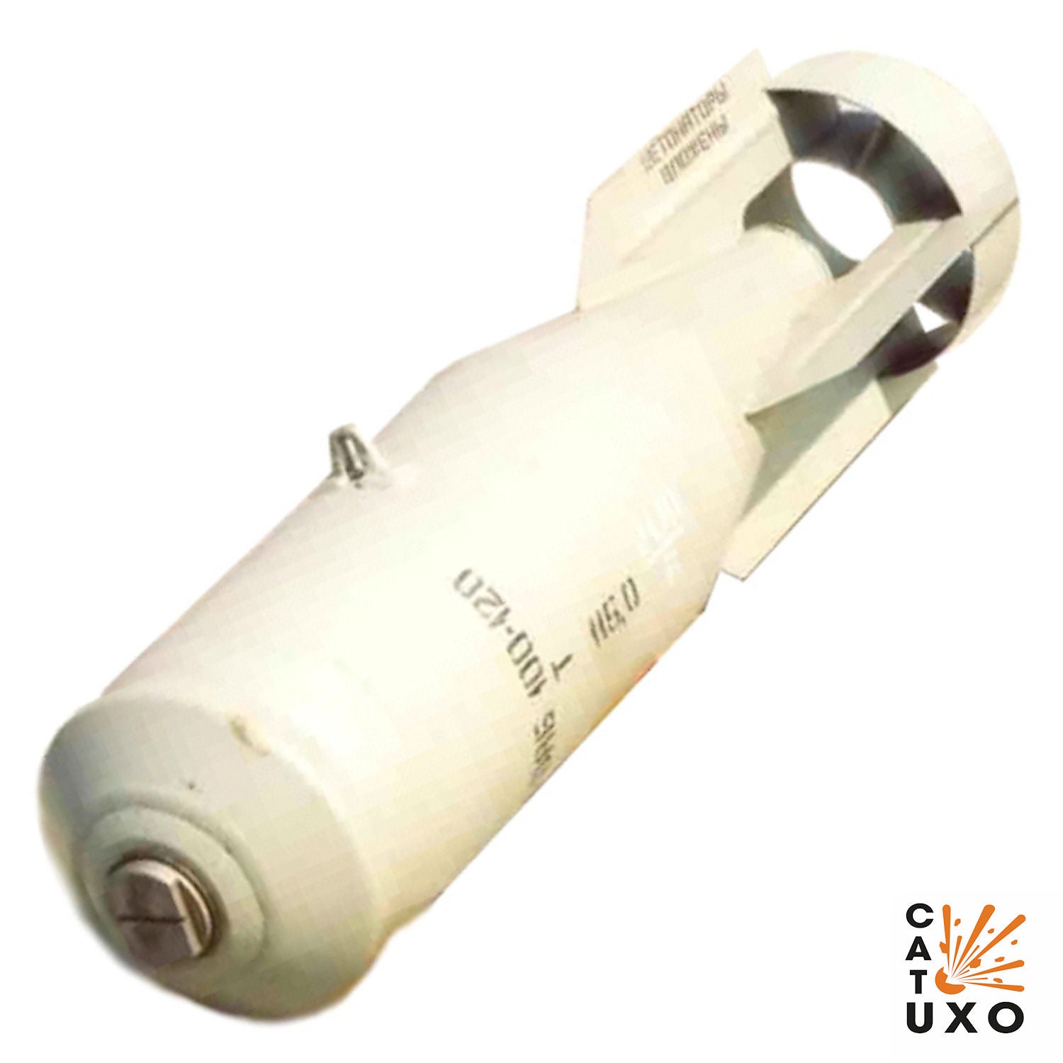 An OFAB-100-120 high-explosive aerial bomb. 